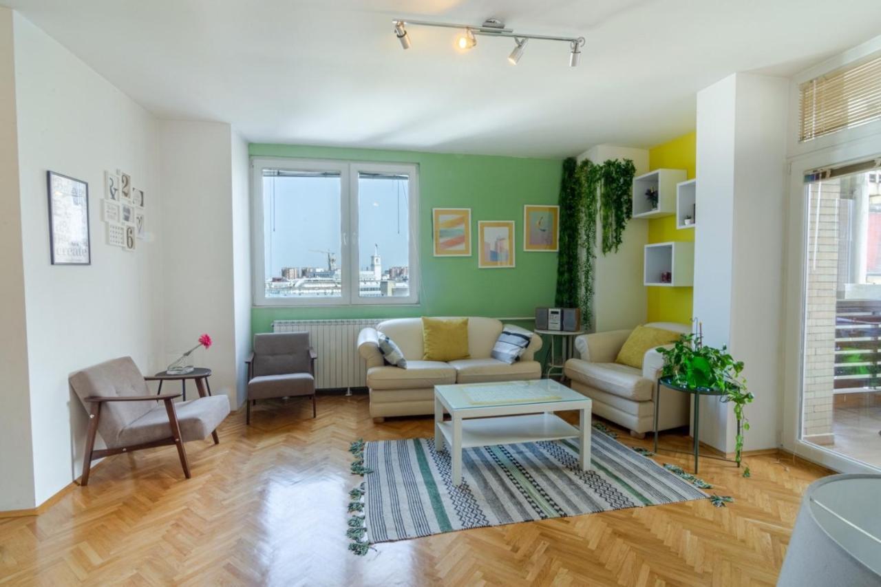 Green Paradise Square Apartment Skopie Exterior foto
