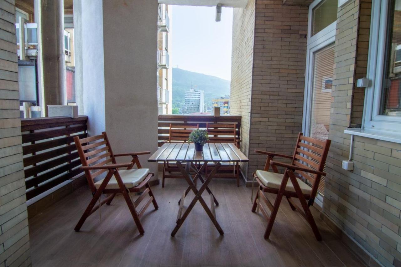 Green Paradise Square Apartment Skopie Exterior foto